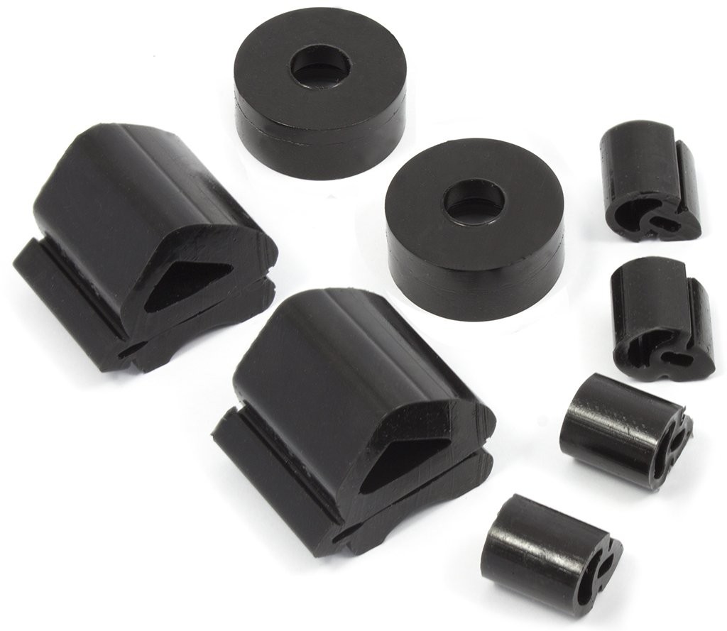 Rubber Bonnet & Door Bump Stop Package : Suit Two Door AP5/AP6/VC