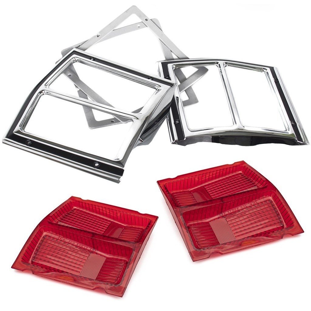 Tail Light Lens, Seal, & Bezel Set : suit VF/VG Hardtop