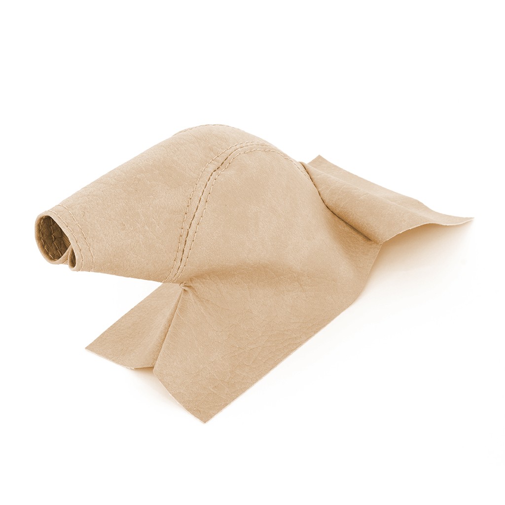 Hand Brake Boot Cover, as Factory in Vinyl : L1-Parchment