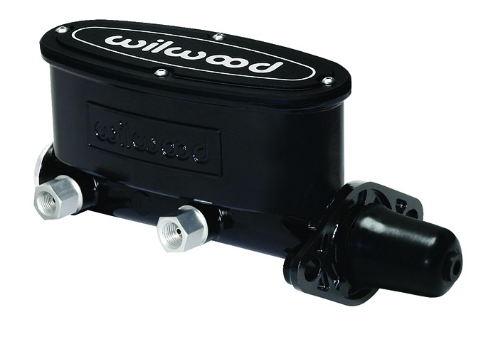 Wilwood 1" Aluminium Tandem Chamber Master Cylinder without Push Rod - Black