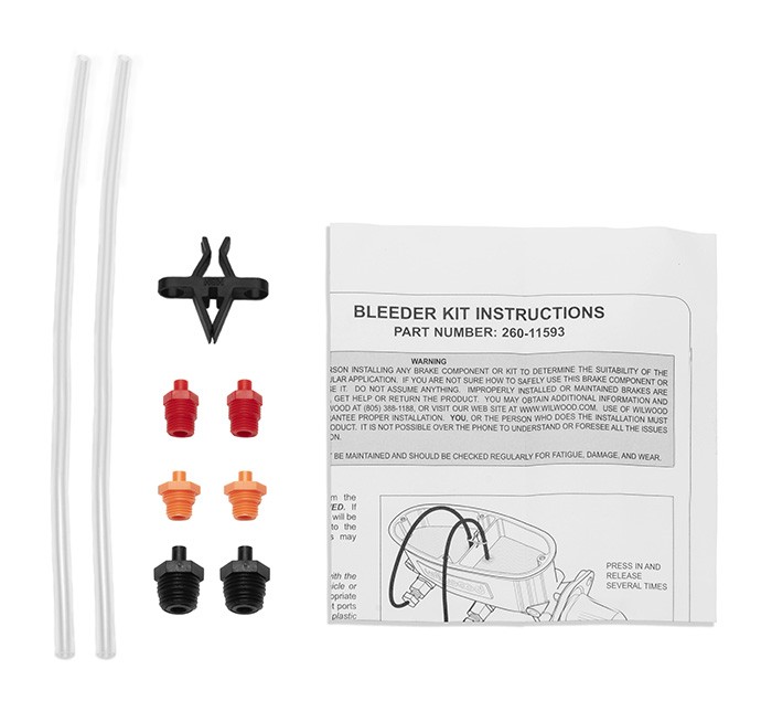 Wilwood Brake Master Cylinder Bleeding Kit