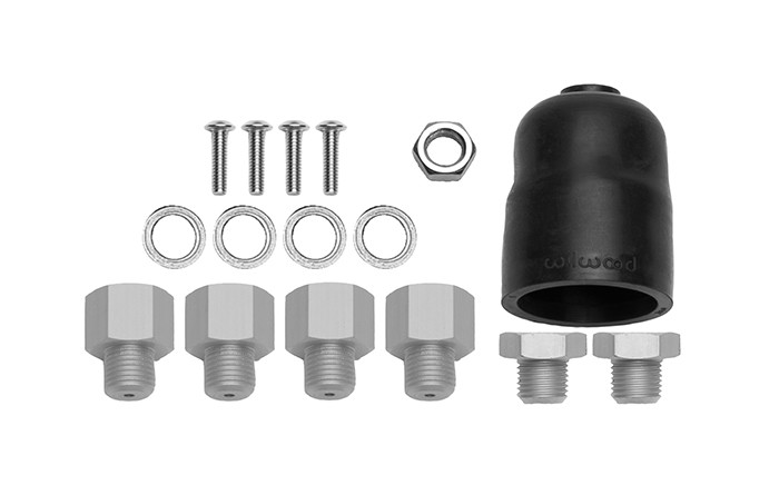 Wilwood Tandem Master Cylinder Hardware Kit : suits 7/8” and 15/16” master cylinders 