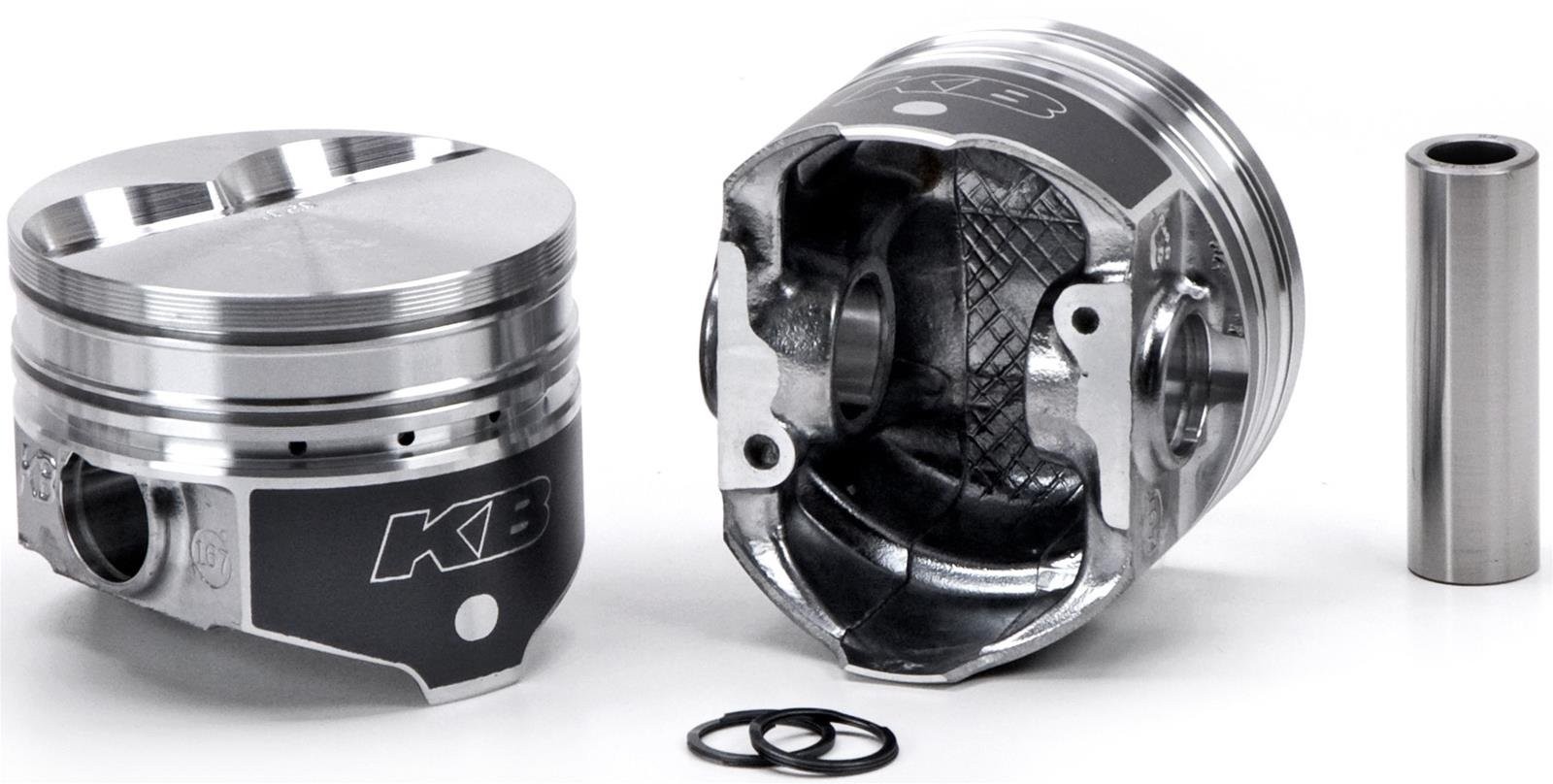 KB Performance Hyper Flat Top Piston and Ring set : Suit Small Block 318ci Size 3.970" (0.060") Compression height 1.810"