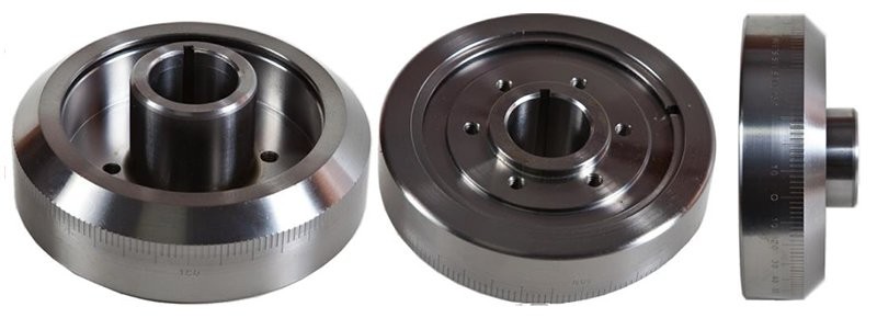 Romac : Harmonic Balancer : Gold Series : suit Small Block 360ci LA (Counter Weighted)