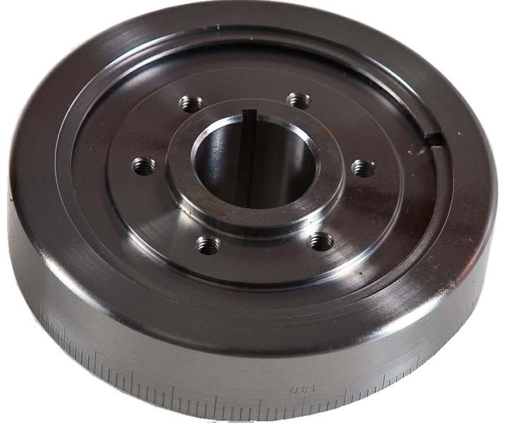 Romac Race Series Harmonic Balancer : Alloy/Alloy : suit Small Block LA 340 (Neutral Balanced)