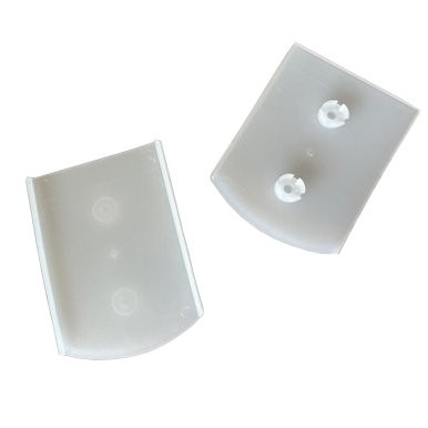 Concourse Nylon Leaf Spring Divider Slipper Pad : White :  fits Chrysler Valiant