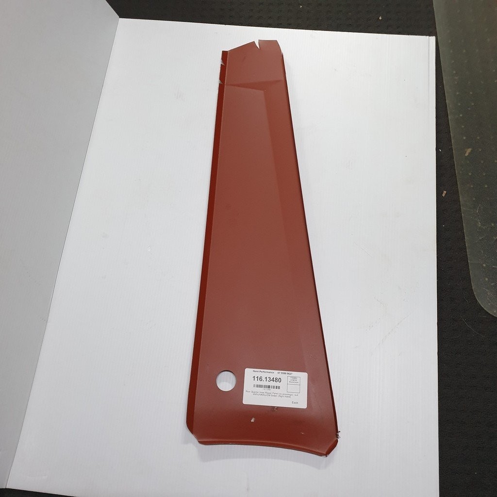 Rear Quarter Inner Repair Panel (no pressings) : suit VH/VJ/VK/CL/CM Sedan (Right Hand)