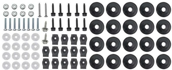 Deluxe Grille Installation Spacer & Bolt Set : 1968-69 Dodge Charger