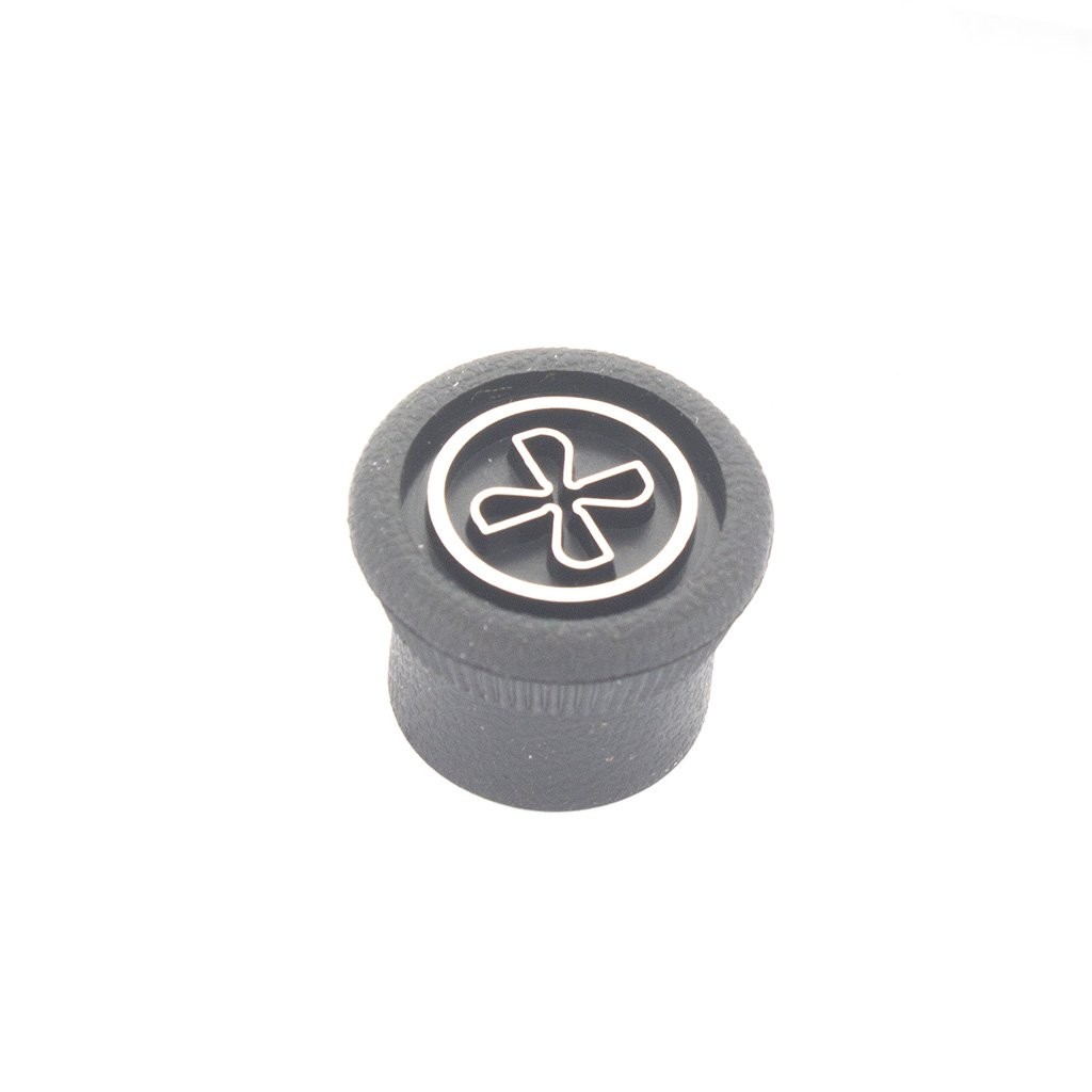 Universal Black Rubber Fan Switch Knob