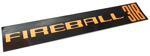 "Fireball 318" Air Cleaner Decal : suit VF/VG