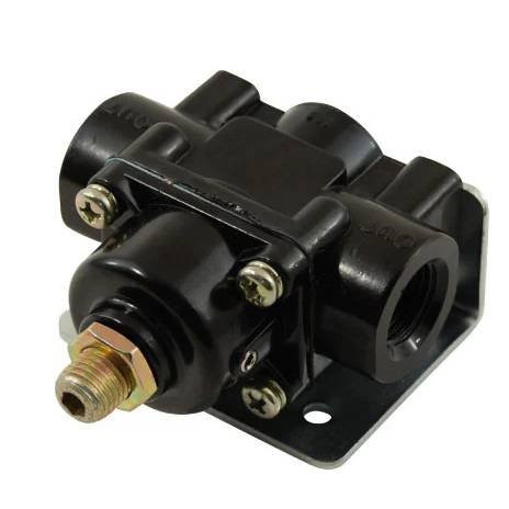 Holley Style Fuel Pressure Regulator (4.5-9 PSI) : Black
