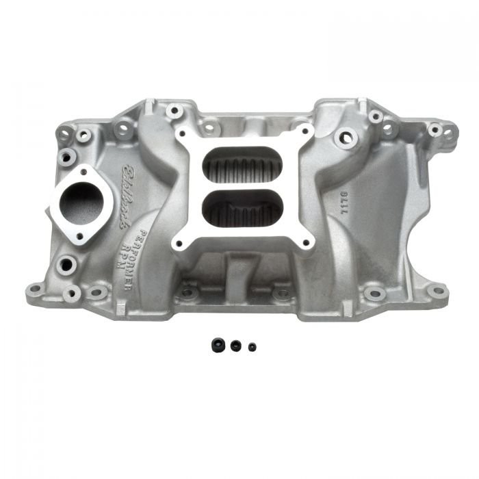 Edelbrock Intake Manifold : Performer RPM Series : Square Bore : suit Small Block LA
