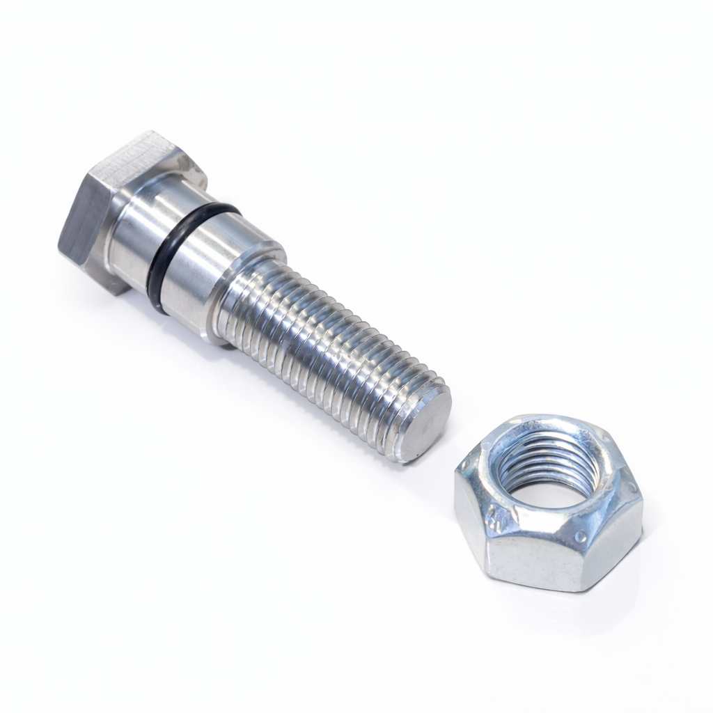 Reproduction Brake Push Rod/Linkage Bolt with O-Ring & Conelock Nut : suit Valiant RV1-CM