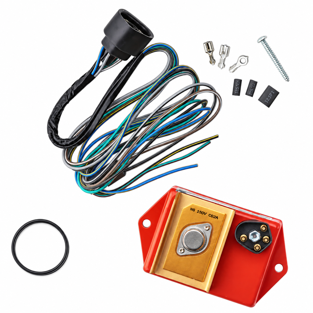 Mopar-style Orange Ignition Control Module Unit with Harness , Factory-style (replaces P4120505)
