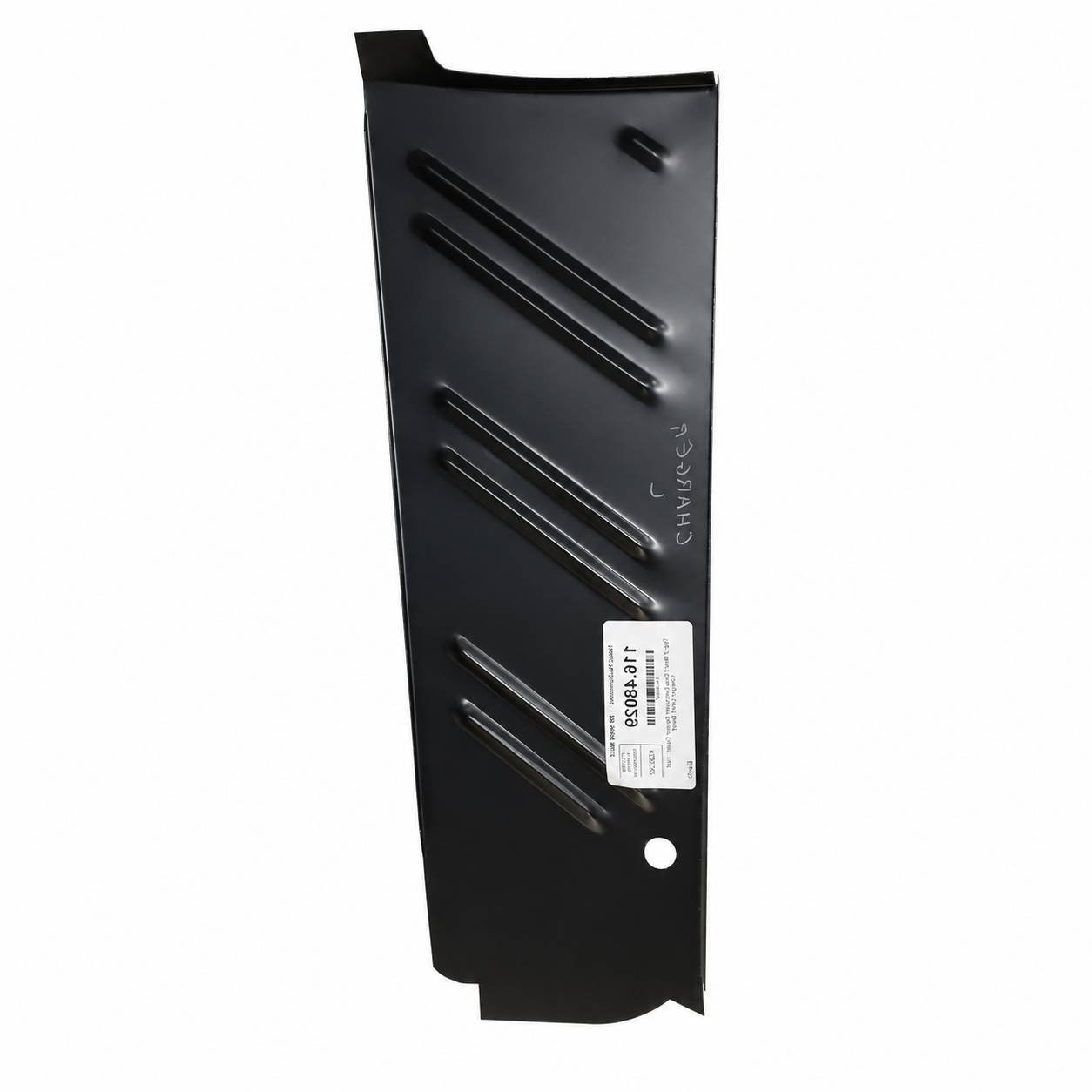 Top of Boot Floor Extension Repair Panel : suit Charger (Right Hand)