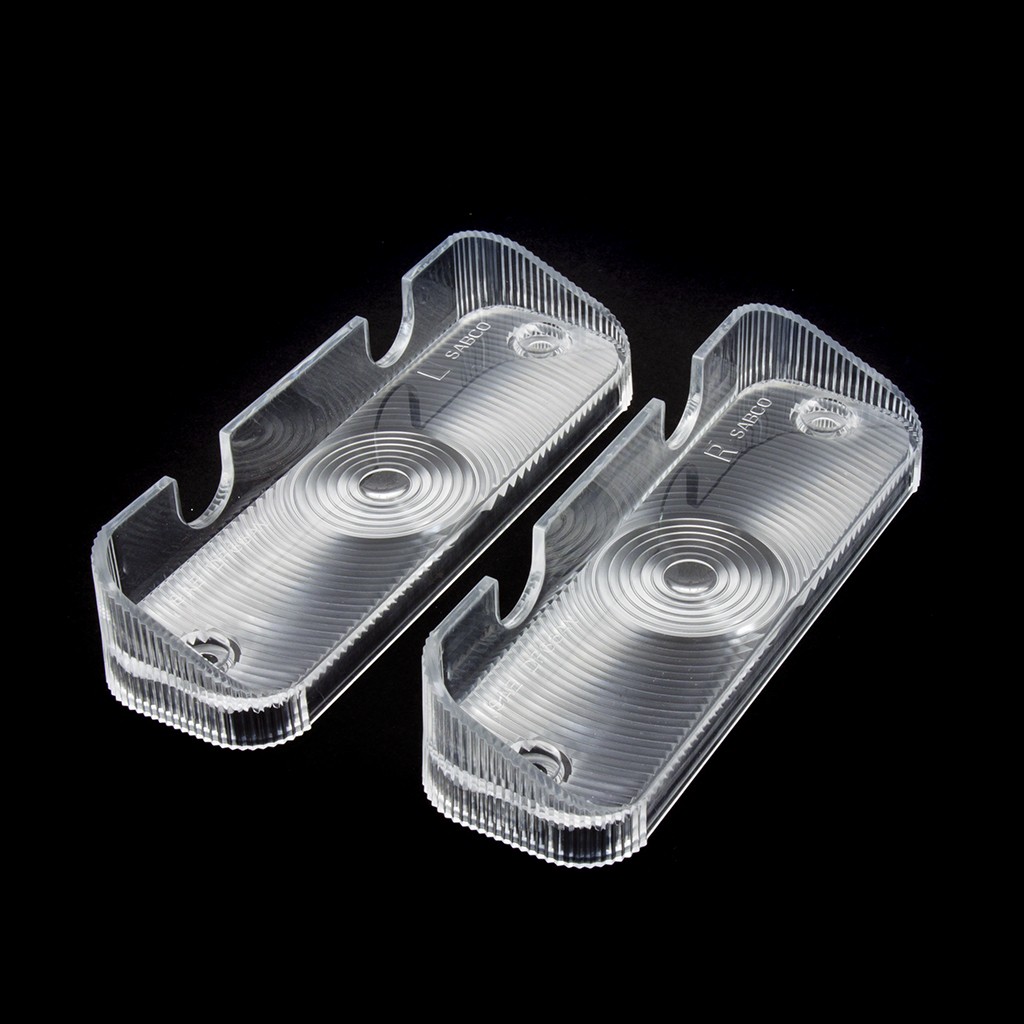 Factory Correct Reproduction Front Indicator Lens Pair : CLEAR : suit VF/VG Hardtop, VC/VE Sedan (HP's New Mold-Injected Lens Range)