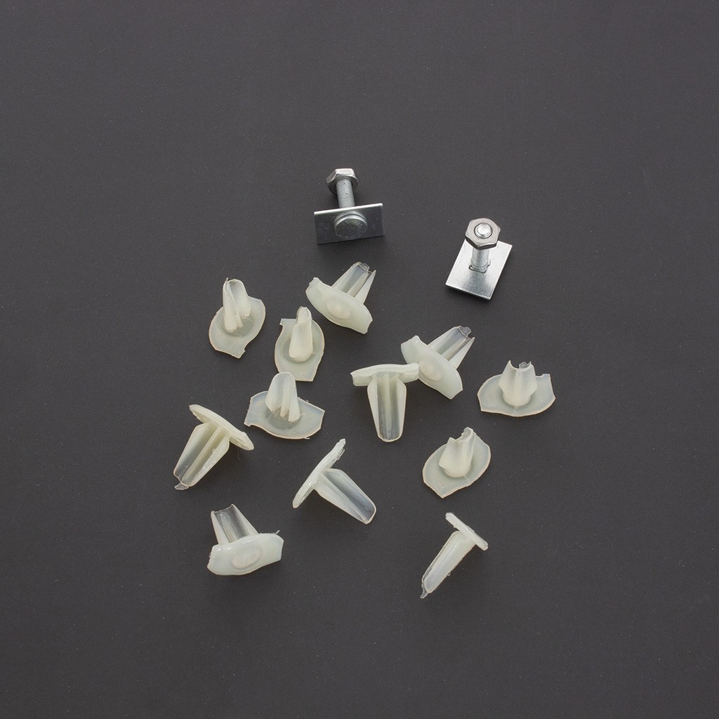 Sill Molding Clip Set : VH/VJ/VK/CL/CM, Sedan, Wagon, Charger XL