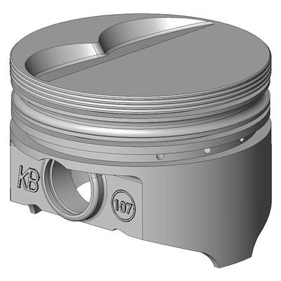 KB Hyper Piston Set (.040") : Suit Small Block 360ci ( Stock 3.58" Stroke)