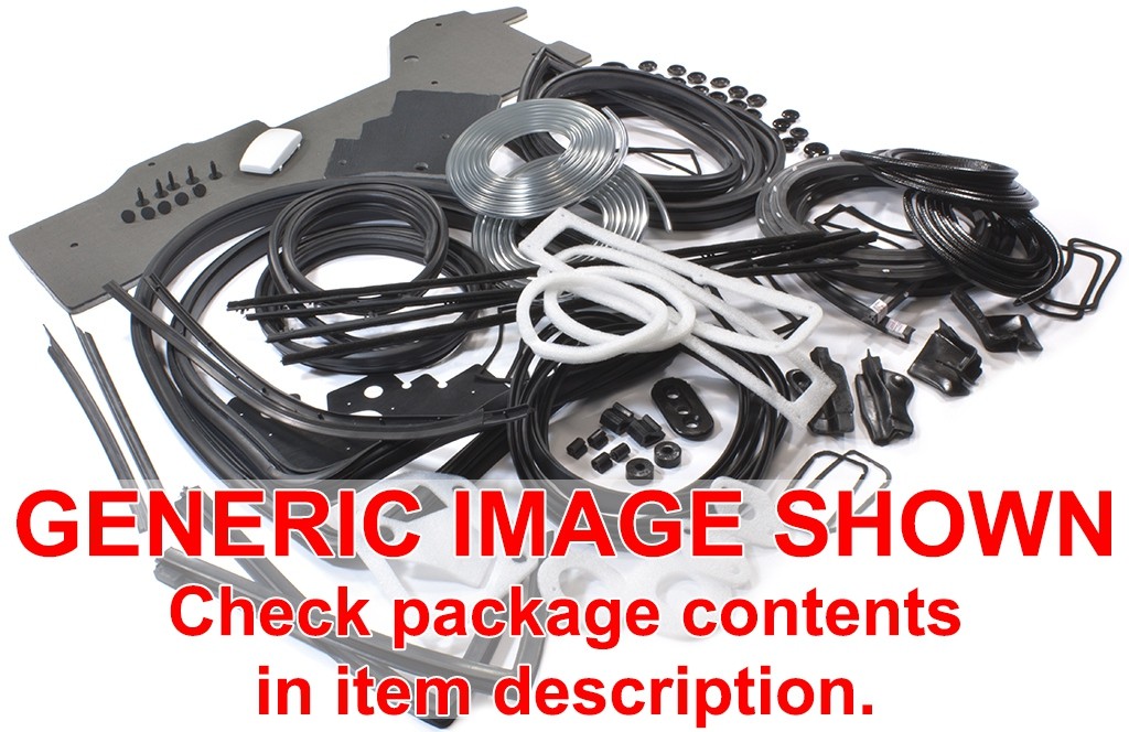Premium Rubber Kit : VJ/VK/CL Utility - with full-glass doors (Customisable)
