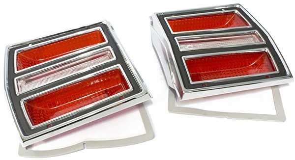 Tail Light Lens, Seal, & Bezel Set : suit 1968 Dodge Dart (also fit 1969 & VF/VG Hardtop)