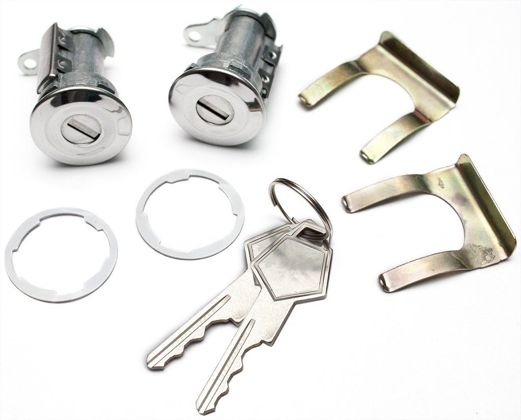 Door Lock Set : suit VC/VE/VF/VG (W/aftermarket keys)