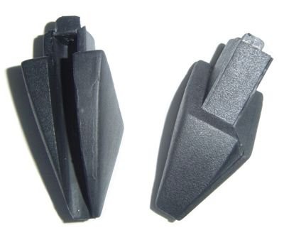 Quarter-Vent Glass Frame Corner Rubber Set : suit VH/CH Charger/Coupe