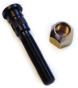 Overlength 7/16" Front Wheel Stud (Right hand Thread): suit Ventilated Disc Brake Rotor VH/VJ/VK/CL/CM