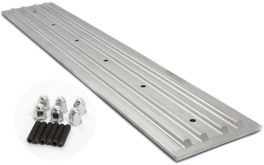 Billet Alloy Side Plate Kit : suit Hemi 6 (Satin finish)