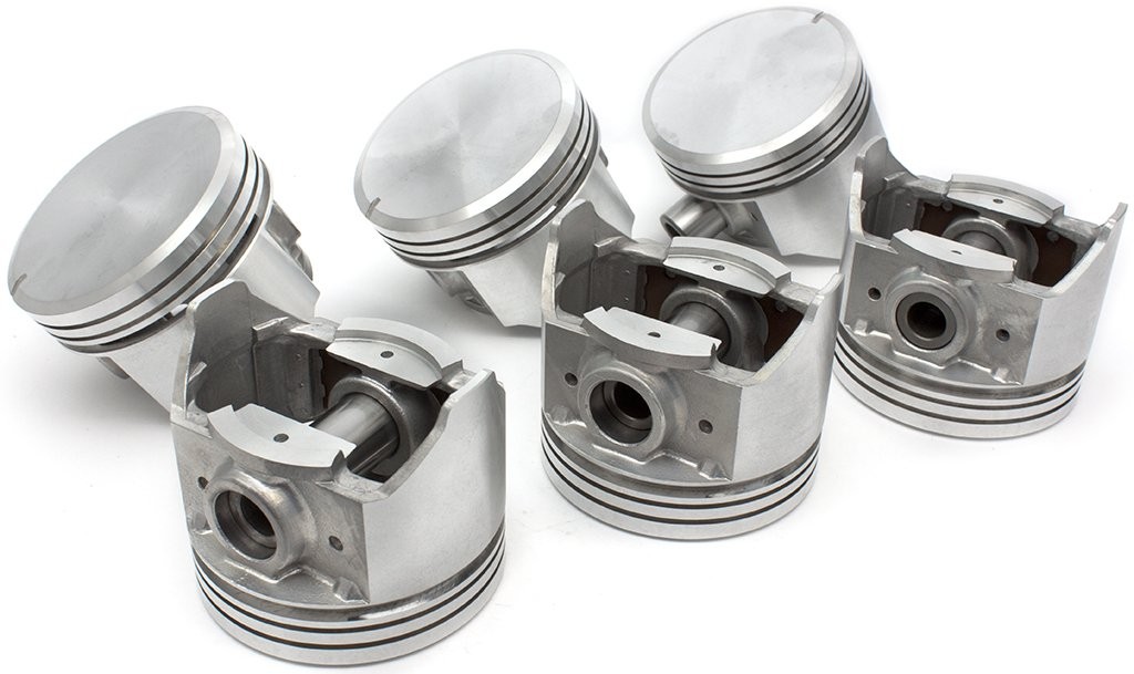 Endurotec Piston Set (.060" oversize) : suit Hemi 6  265ci