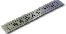 "Regal 770" Interior Door Badge