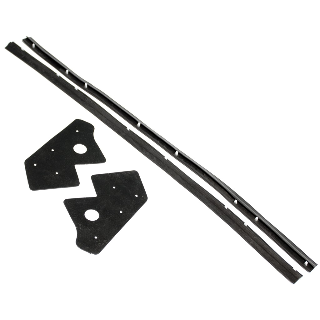 Complete Front Splash Guard Rubber Seal Set : suit VE/VF/VG