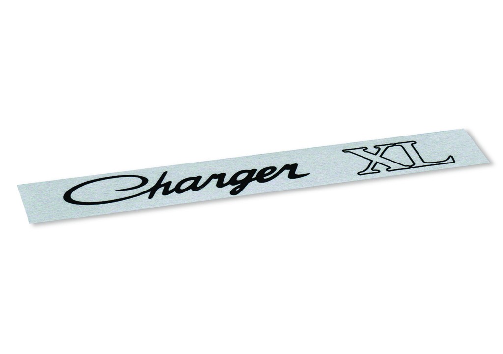 Interior Nameplate Insert Decal : "Charger XL"