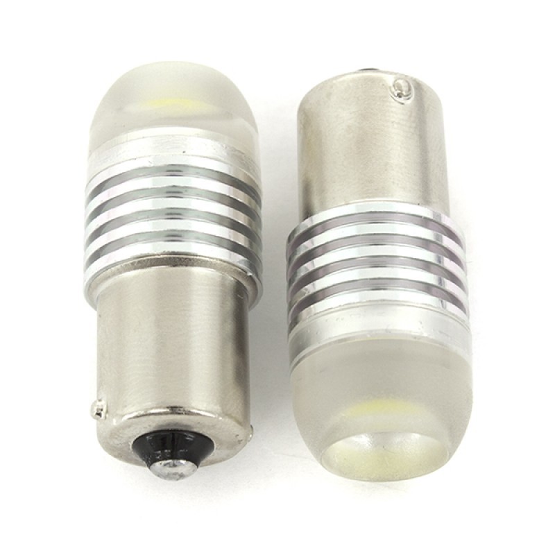 "Low Voltage" LED White Indicator/Park Globe 3W 12/24V