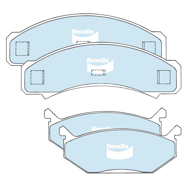 Front Disc Brake Pad Set, Bendix General CT : suit VJ/VK calipers (& early CL)