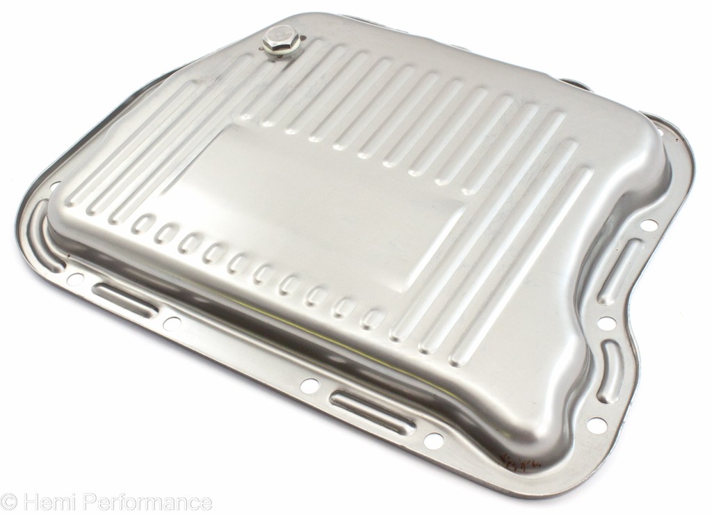 Automatic 727 Transmission Standard Steel Pan  (Chrome)