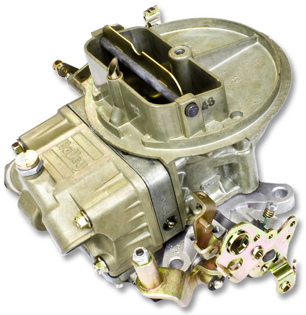 Remanufactured Genuine Holley Carburettor: 500 CFM 2 Barrel, Manual Choke