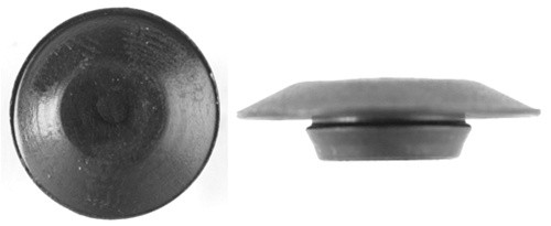 Plastic Floor Pan Plug (button plug flush back) : 3/8"