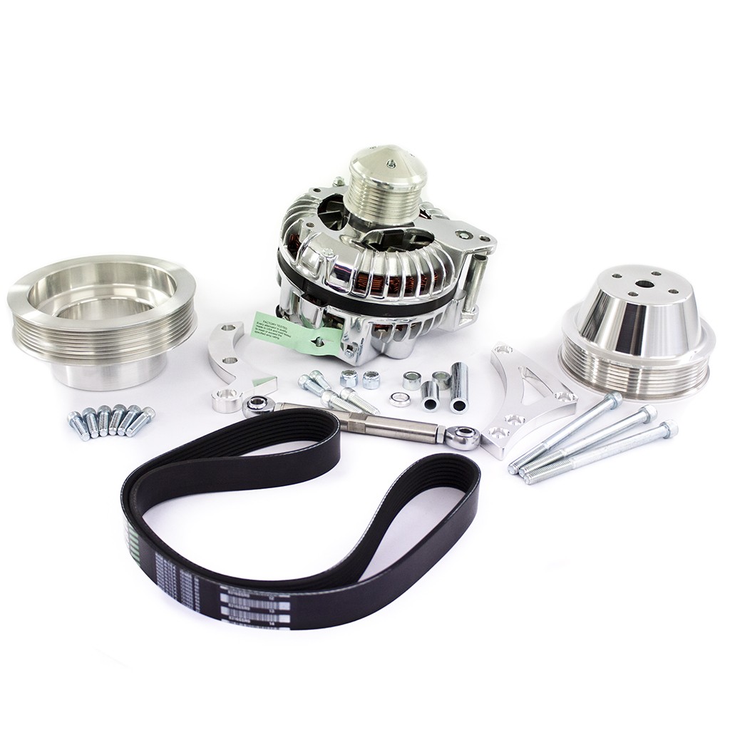 Complete Serpentine Kit (Including Alternator) NO Air Con NO Power