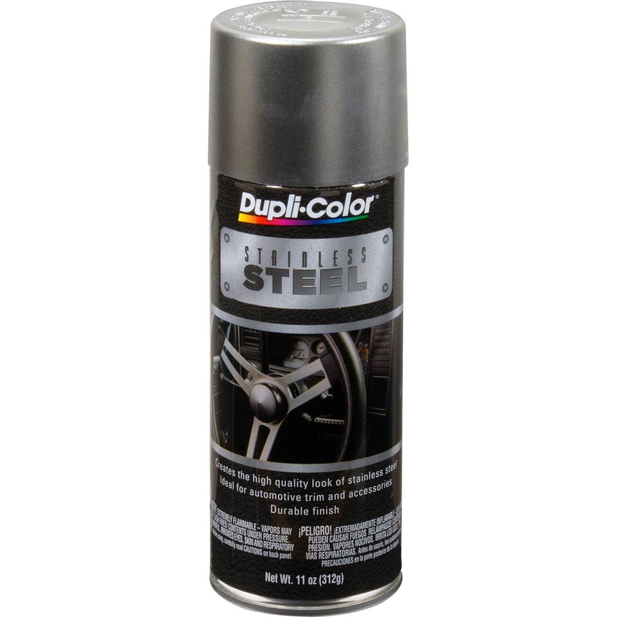 Duplicolor Stainless Steel Pressure Pack Enamel Paint (Heat