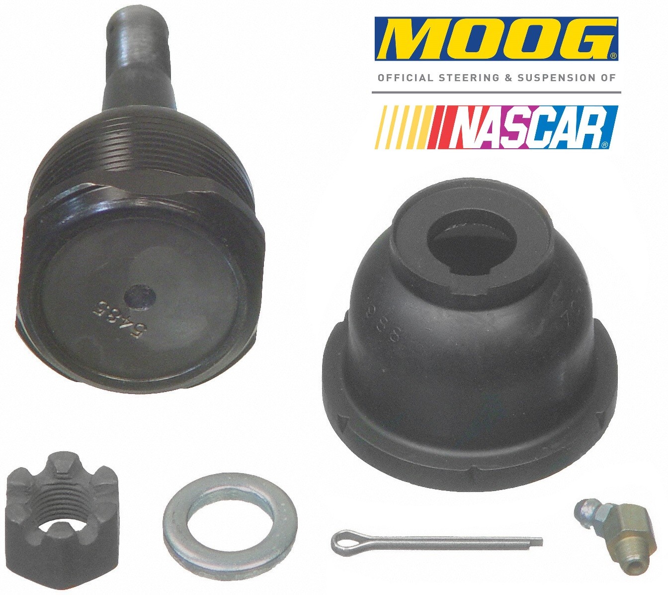 Upper Ball Joint : MOOG : Suit 65-73 C body / 65-79 B body / 70-74 E body / 73-76 A body / 76-80 F body / 79-81 R body / 77-89 M body / 80-83 J body & (ALL 57-64 Bodies excluding A body)