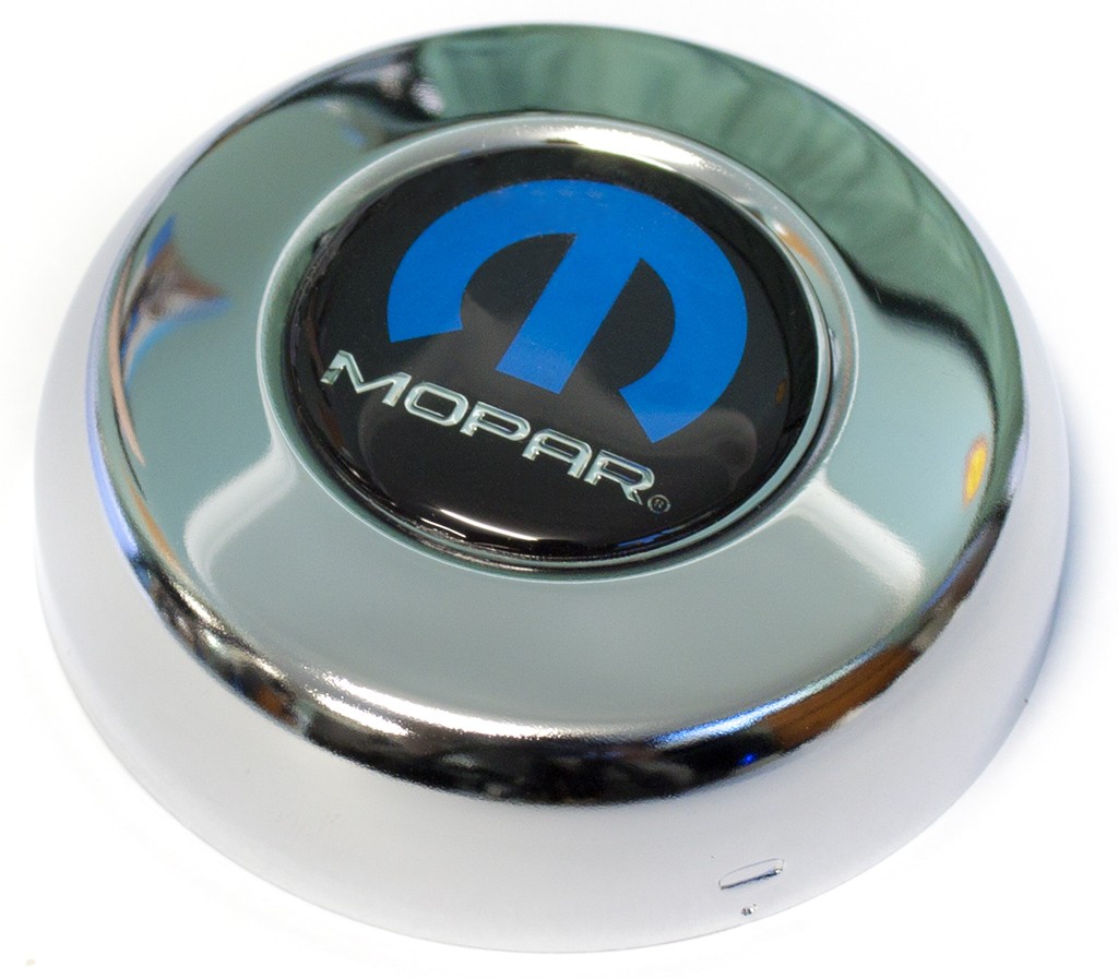 Horn Button for Steering Wheel, Mopar Chrome