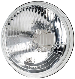 Narva Semi Sealed Beam Headlamp ONLY : H4 - 5-3/4" (146mm)