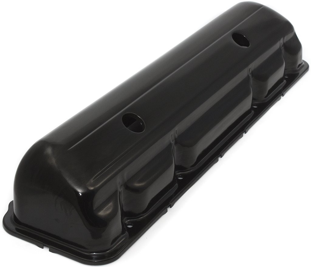Black Rocker Cover, Steel (powder coated) : suit Slant 6