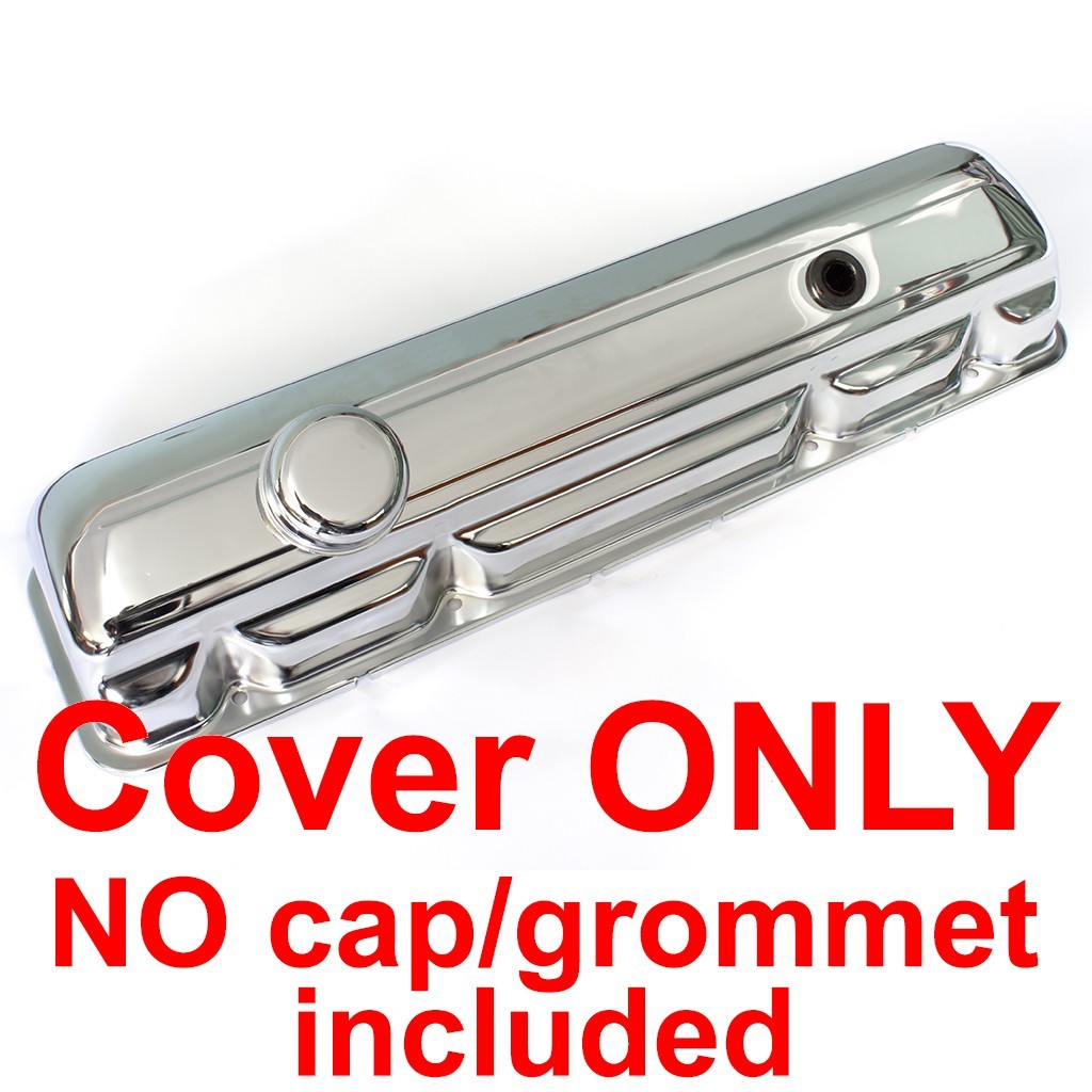 Chrome Rocker Cover, Steel : suit Slant 6