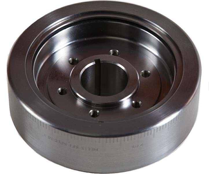 Romac Race Series Harmonic Balancer : Alloy/Alloy : suit Big Block (Neutral Balance, Even Bolt Pattern)