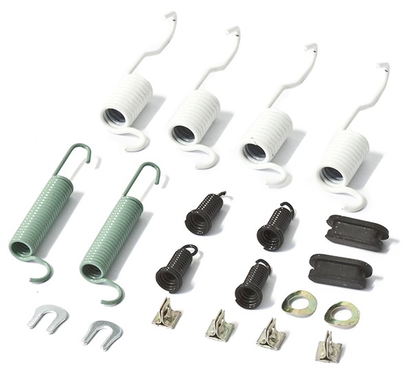 Drum Brake Spring and Clip Hardware Package : suit RV1/SV1/AP5/AP6/VC/VE/VF/VG/VH/VJ/VK (9" drums)