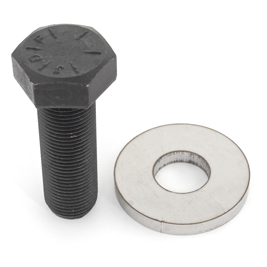 Harmonic Balancer Retainer Crank Bolt & Washer Set : suit Small Block & Big Block & Slant 6