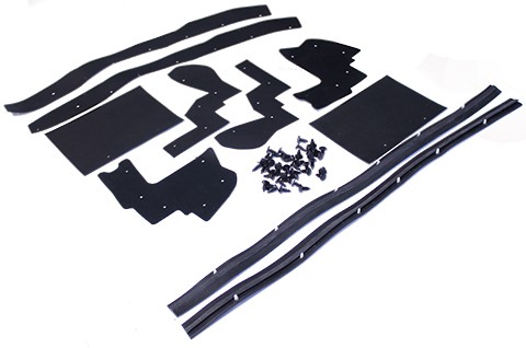 Complete Front Splash Guard Rubber Seal Set : suit AP5/AP6/VC