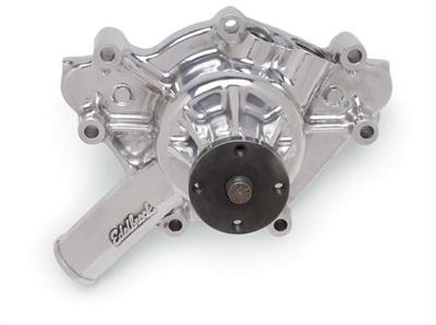 Edelbrock Victor Aluminium Water Pump : Polished : Suit Small Block 273/318/340/360ci