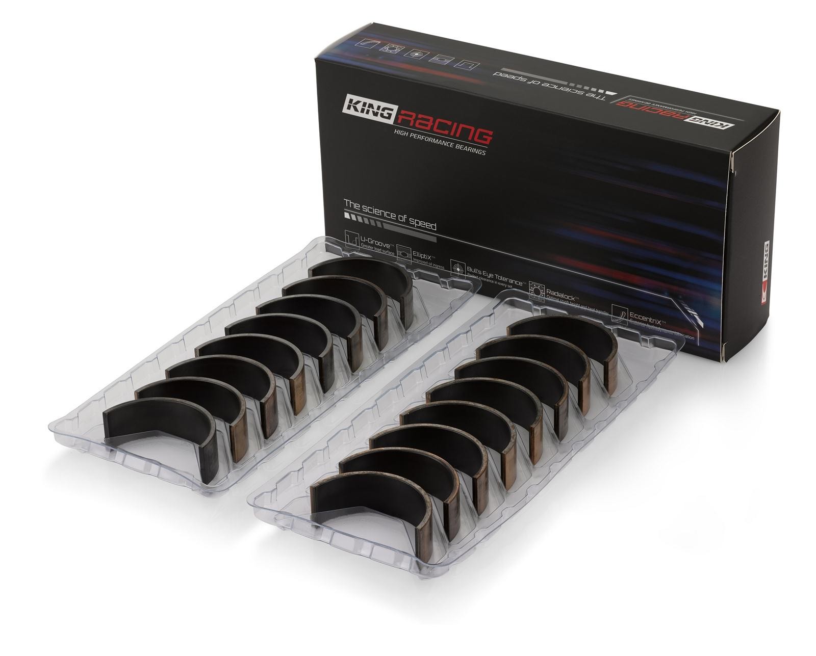 King XP Xtreme Con Rod Bearing Set (0.011" ) : suit 318/340/360ci
